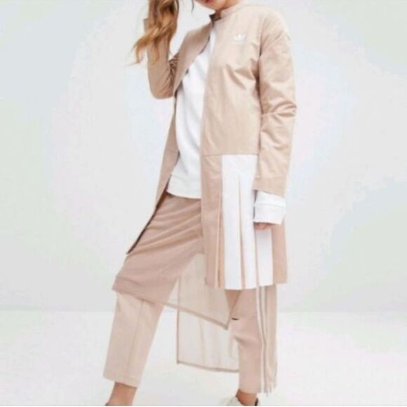 Adidas Originals Dress coat zippered pleated - Picture 6 of 14